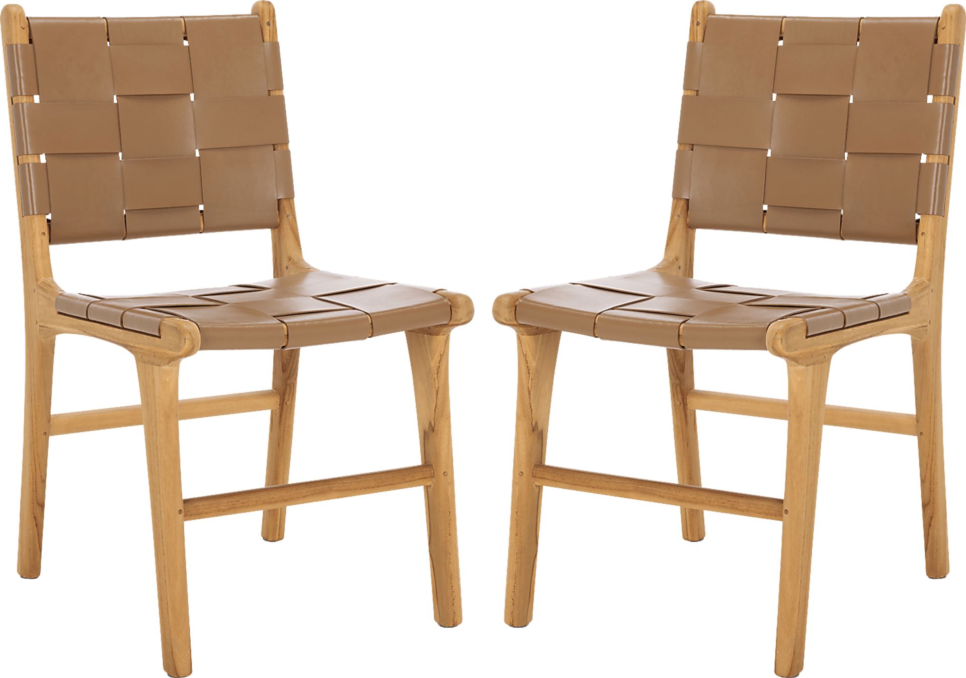 Givernola Brown Side Chairs, Set of 2 - Image 1