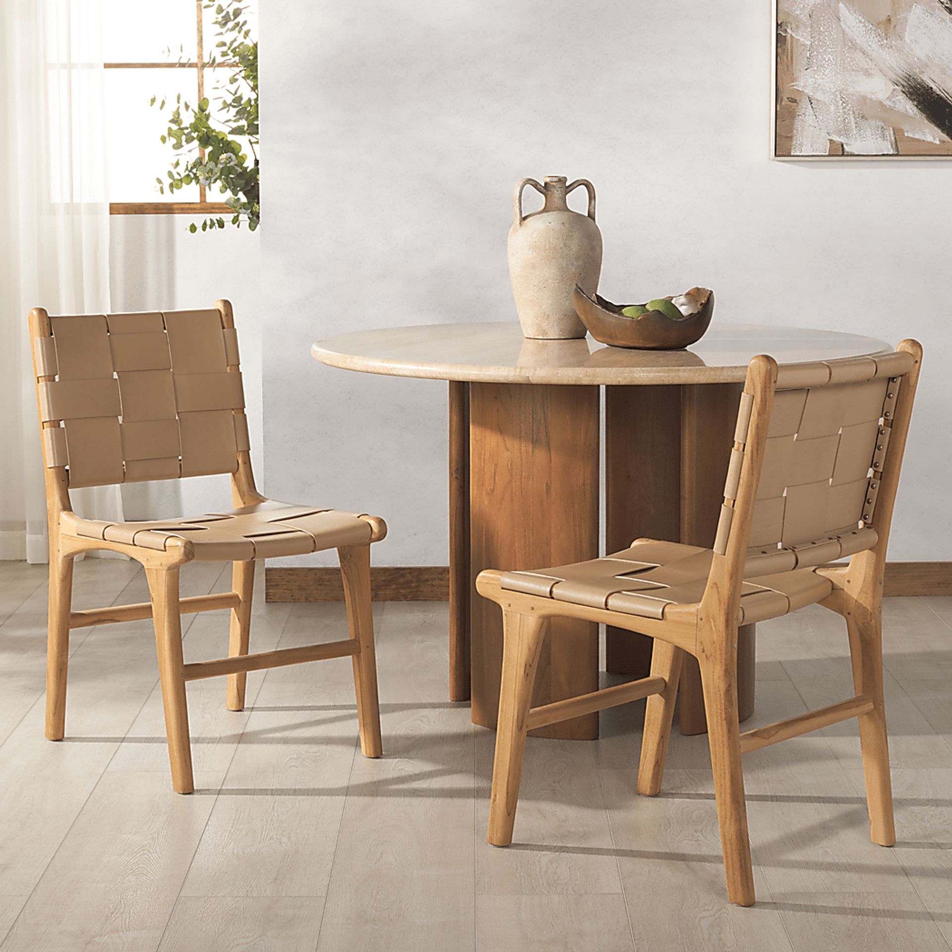 Givernola Tan Side Chairs, Set of 2 - Image 2
