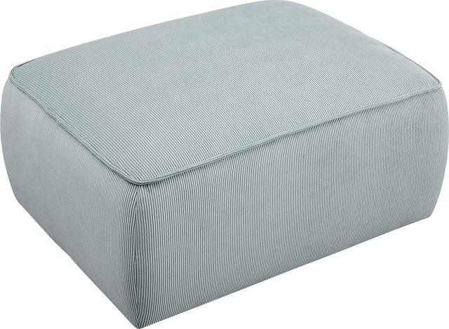 Glaciarts I Light Green Ottoman - Thumbnail - Image 3