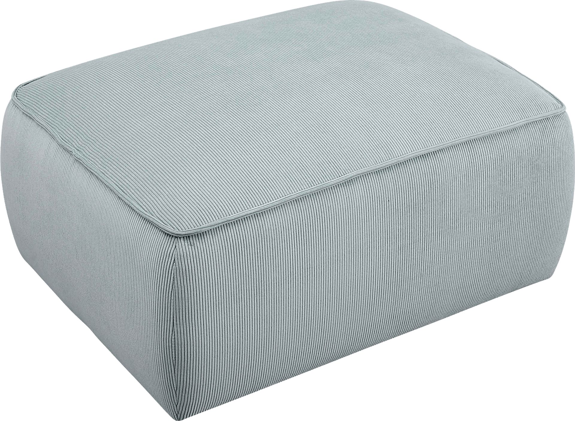 Glaciarts I Light Green Ottoman - Image 3