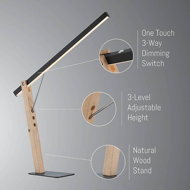 Glacier Cove Wood Table Lamp - Thumbnail - Image 5