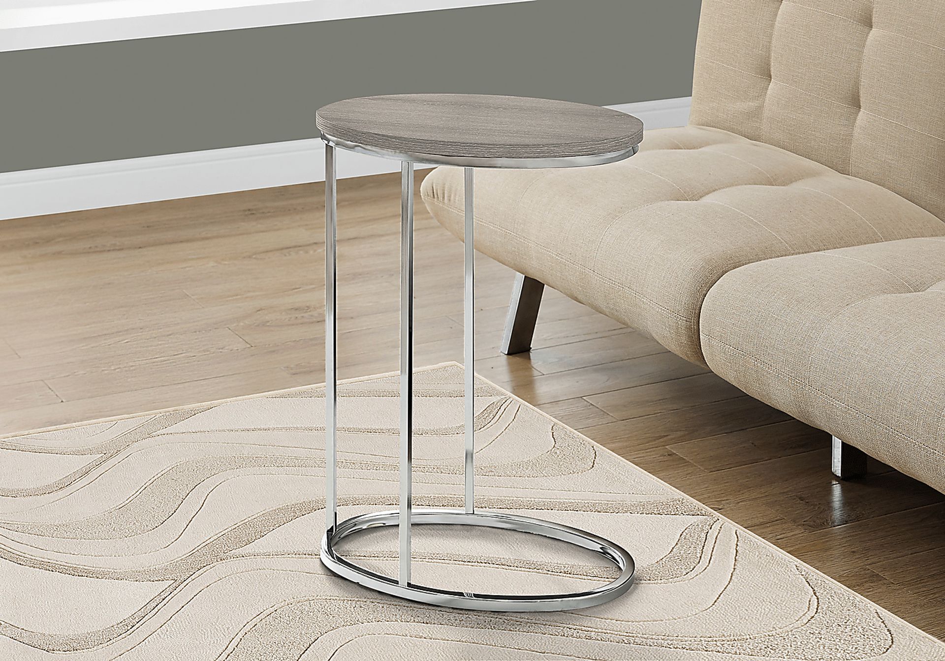 Gladeside Taupe Accent Table - Image 2
