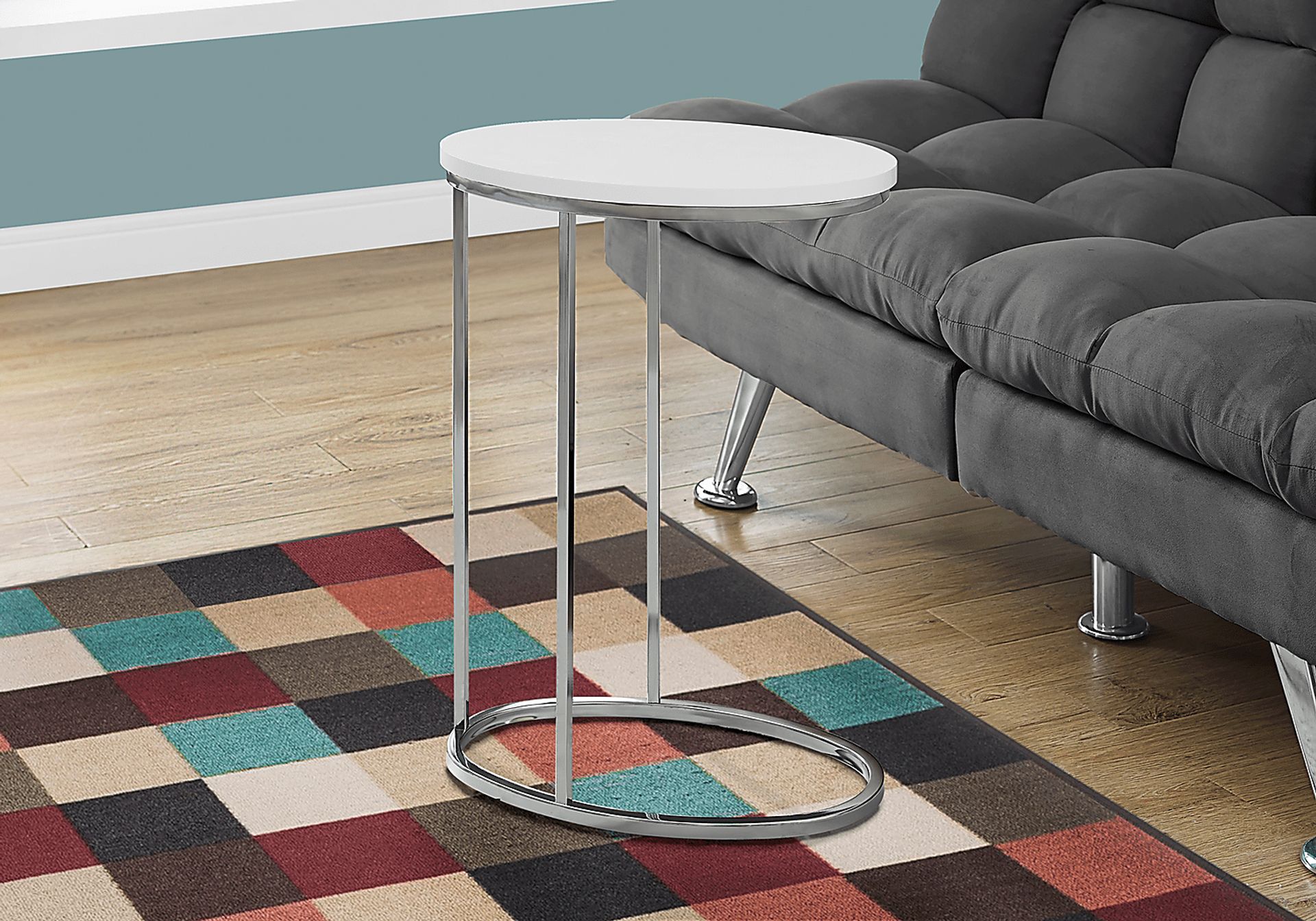 Gladeside White Accent Table - Image 2