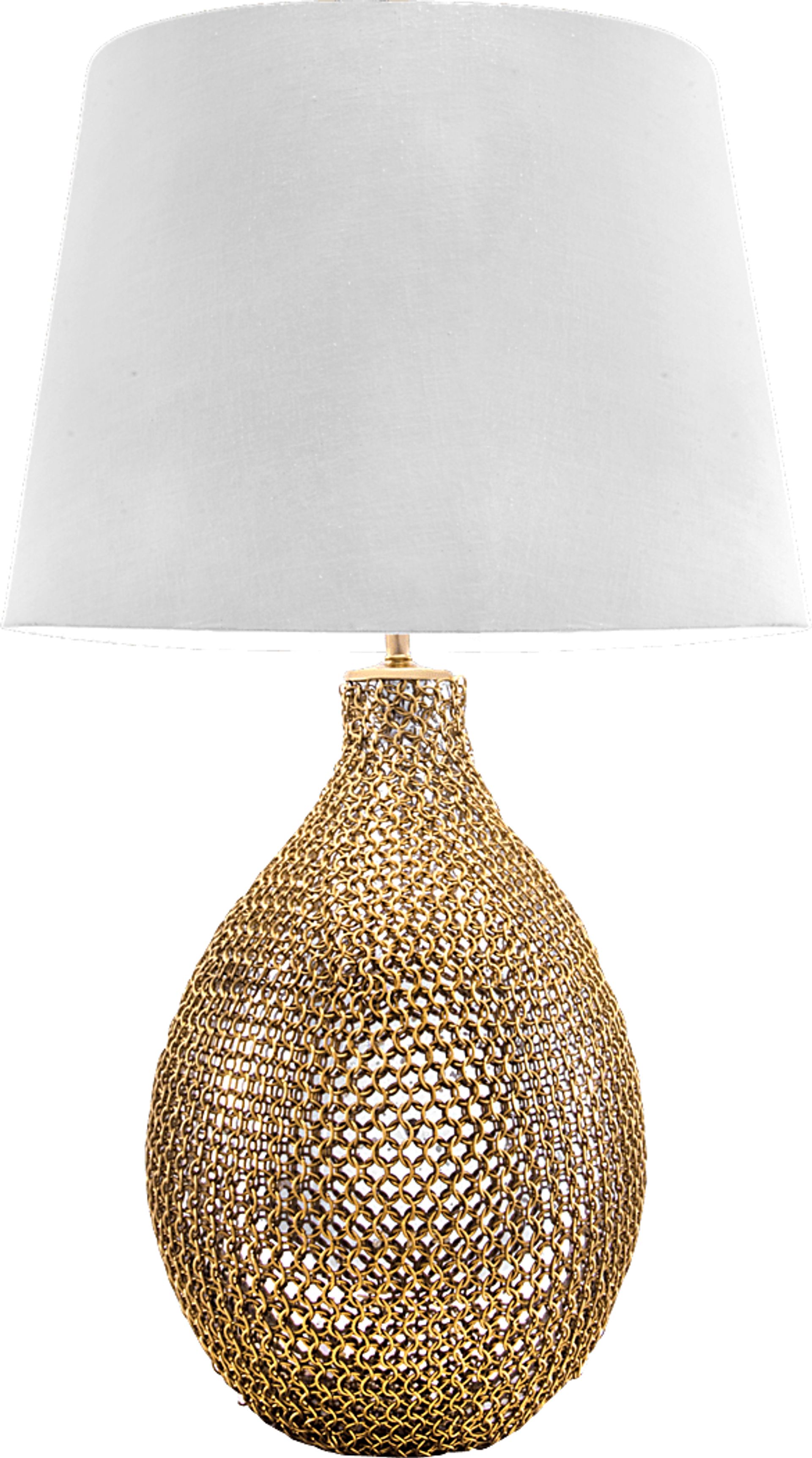 Gladiola Gold Lamp - Image 1