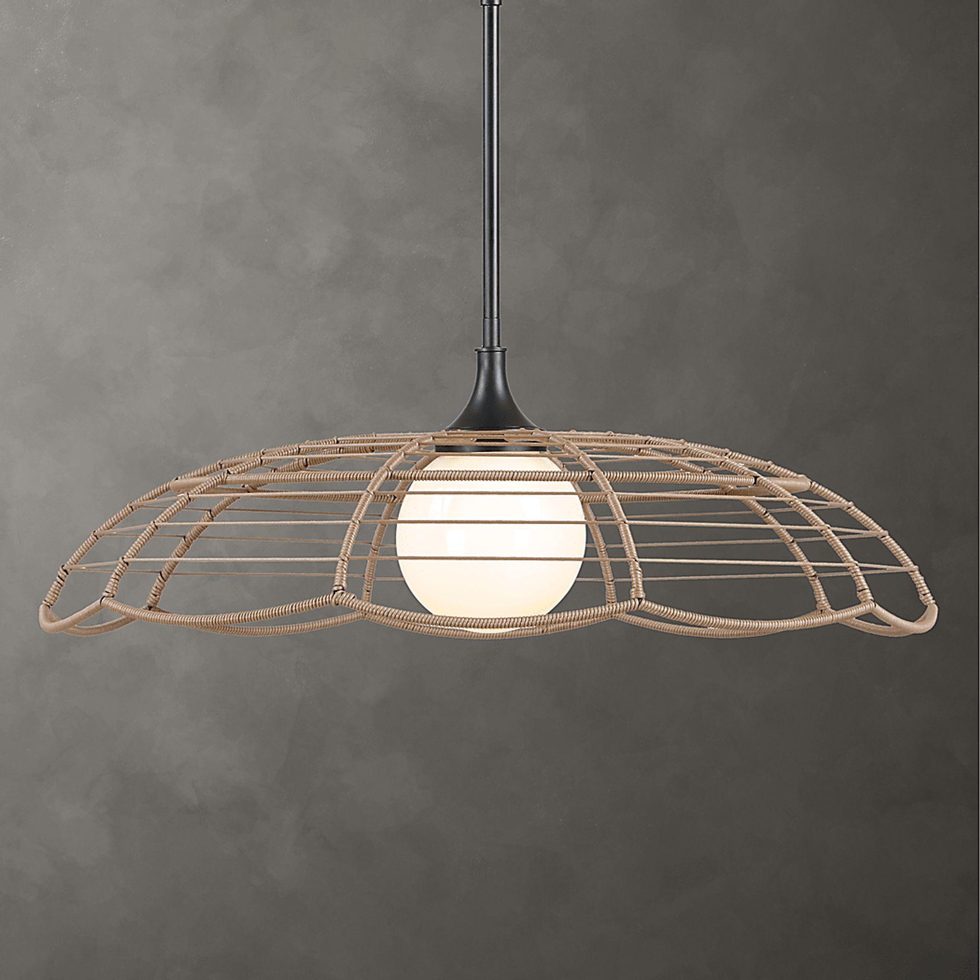 Gladpon Brown Indoor/Outdoor Pendant - Image 2