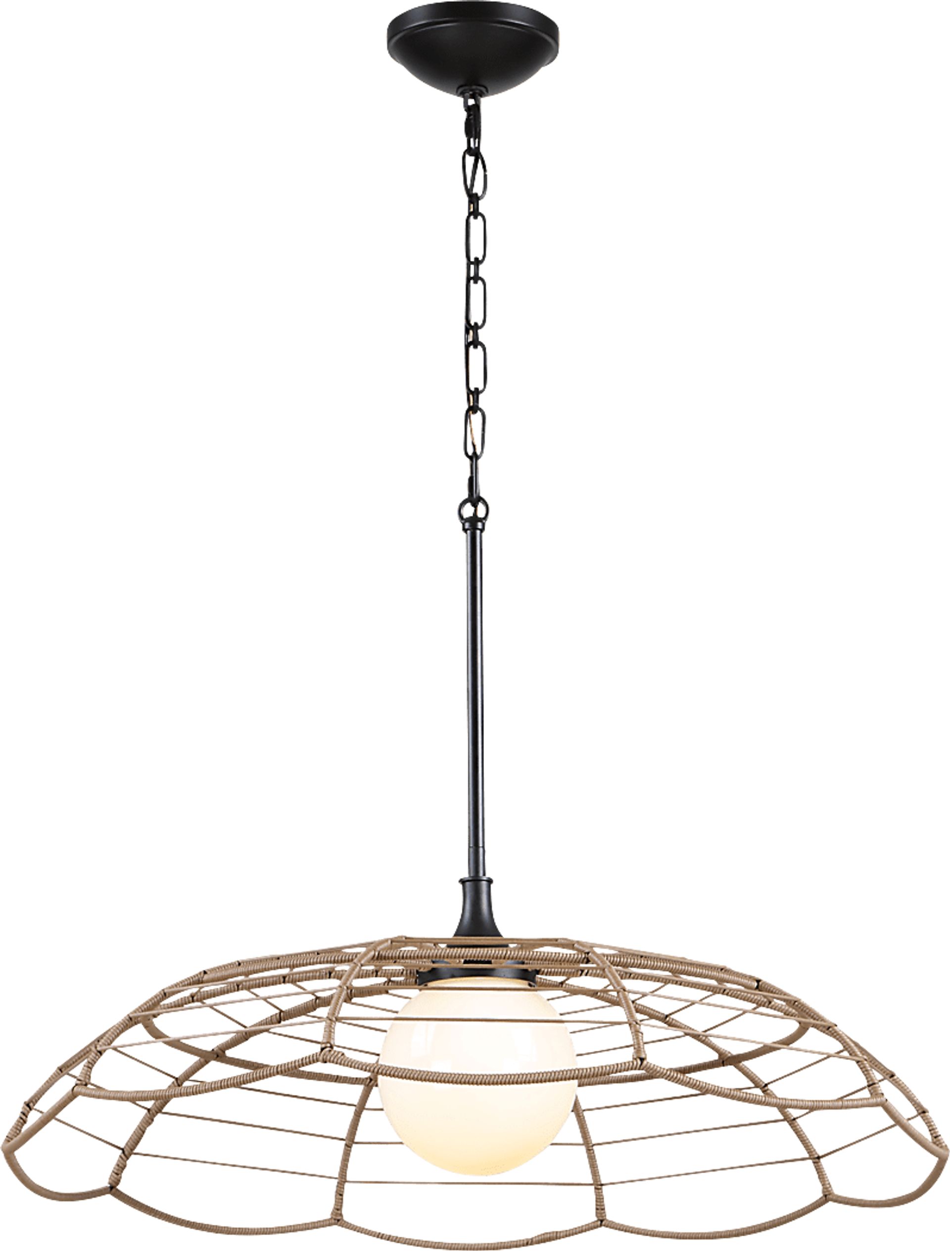 Gladpon Brown Indoor/Outdoor Pendant - Image 11
