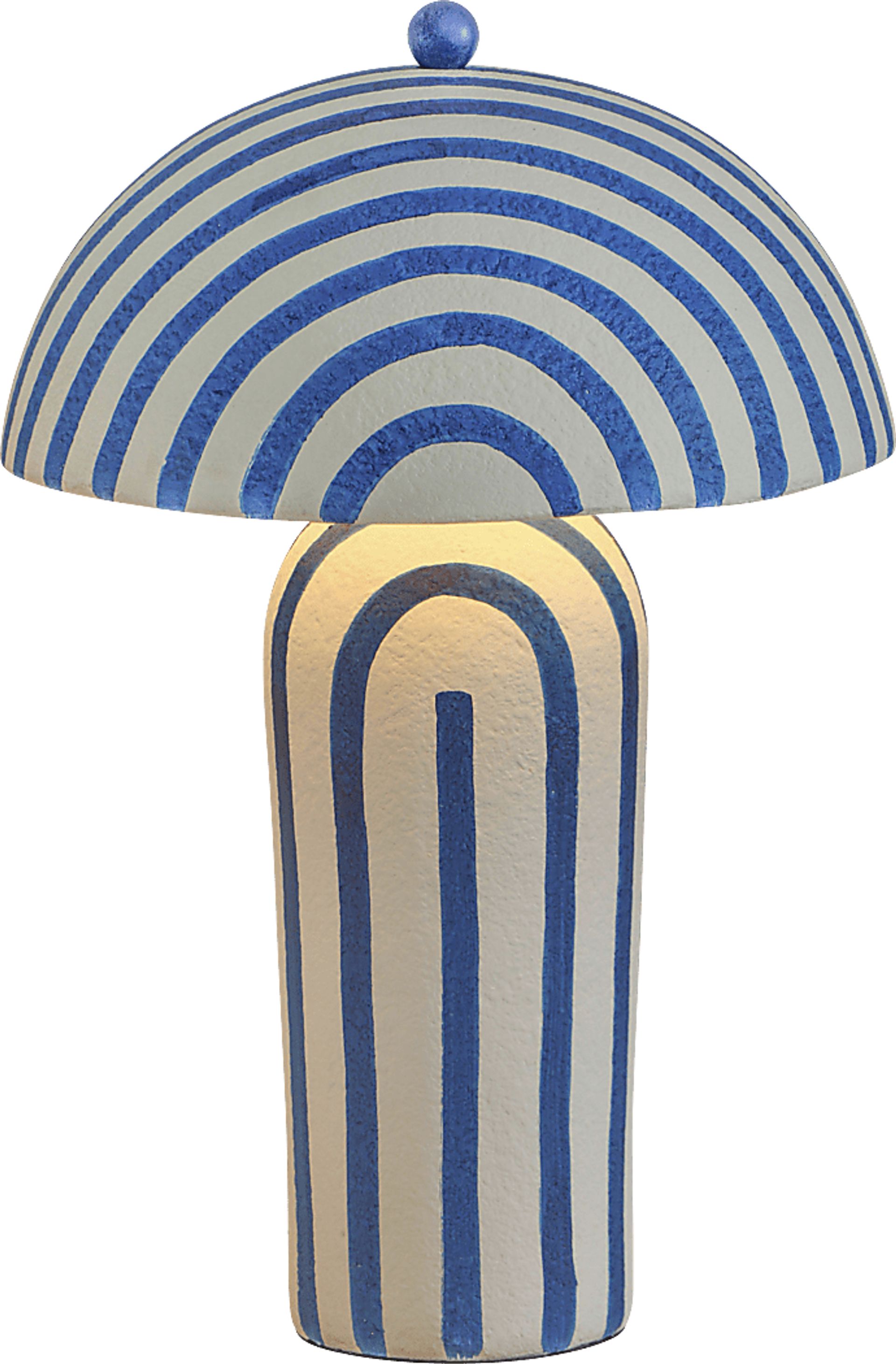 Gladys Lane Blue Lamp - Image 4