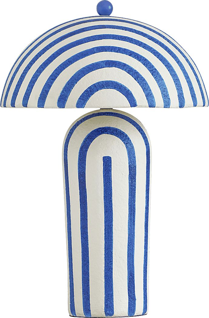 Gladys Lane Blue Lamp