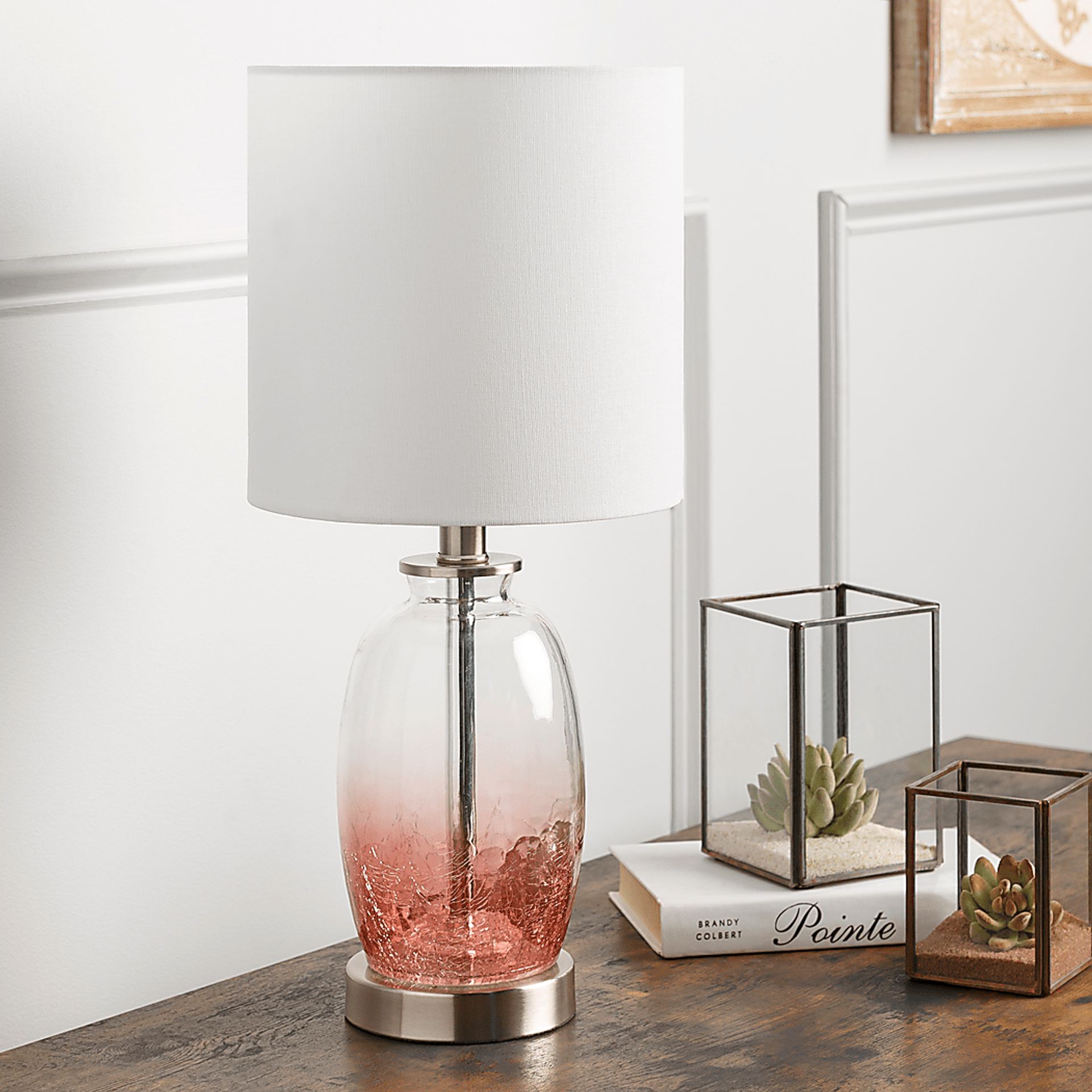Glanmore Road Pink Lamp - Image 2