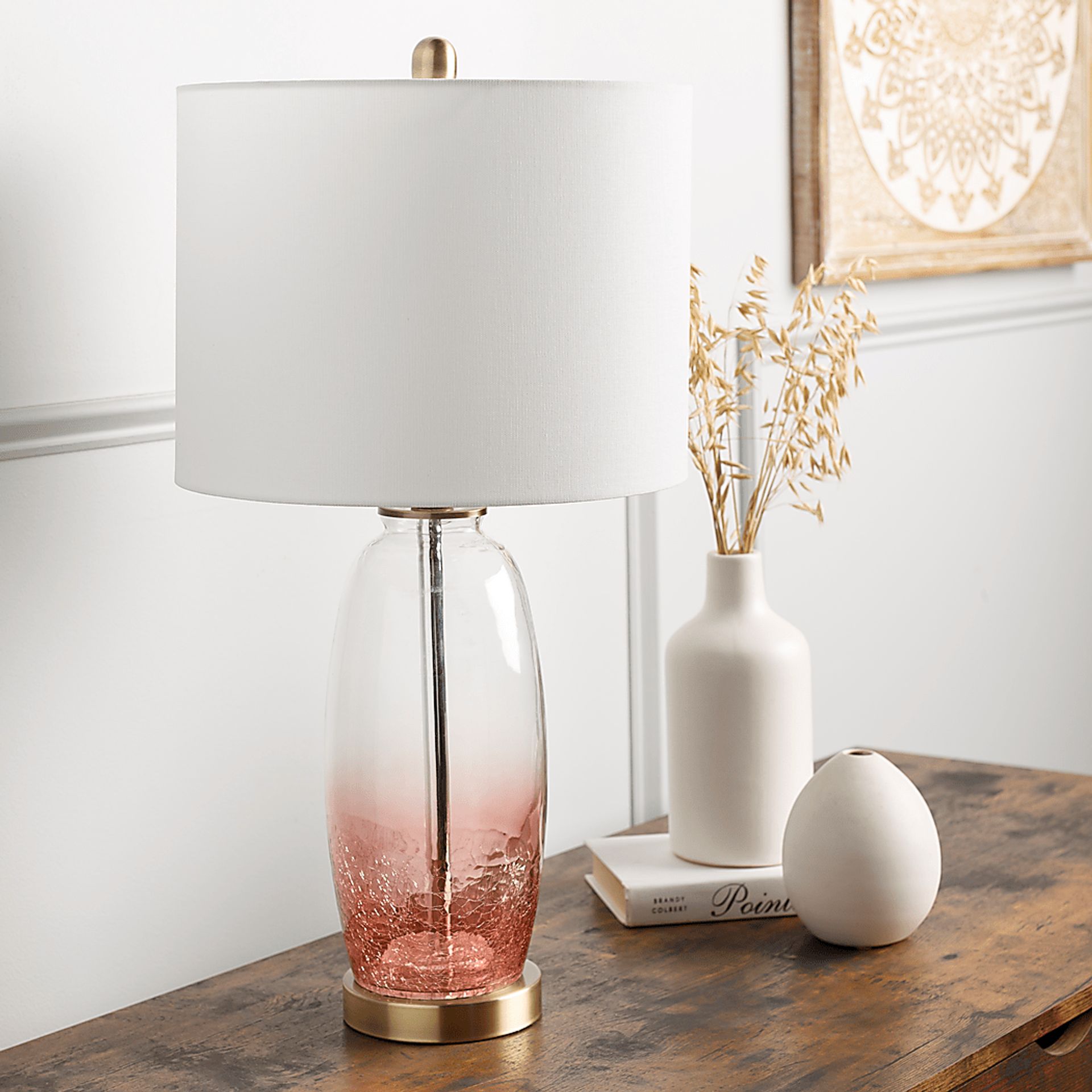 Glasglow Way Pink Lamp - Image 2