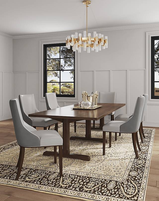 Glaspey Light Gray Dining Chair, Set of 2 - Thumbnail - Image 2