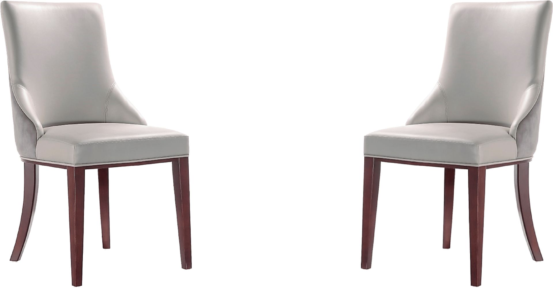 Glaspey Light Gray Dining Chair, Set of 2 - Image 1