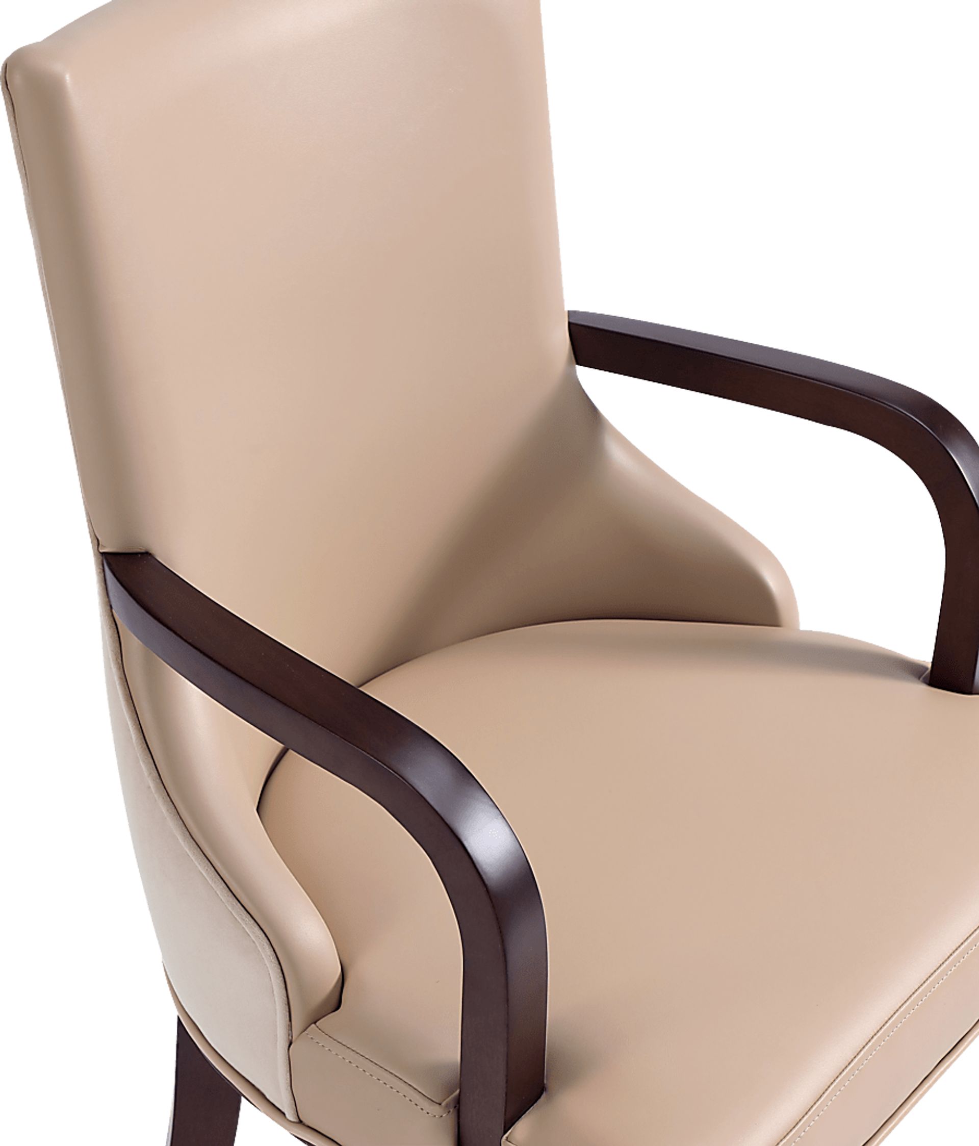Glaspey Tan Arm Chair - Image 9