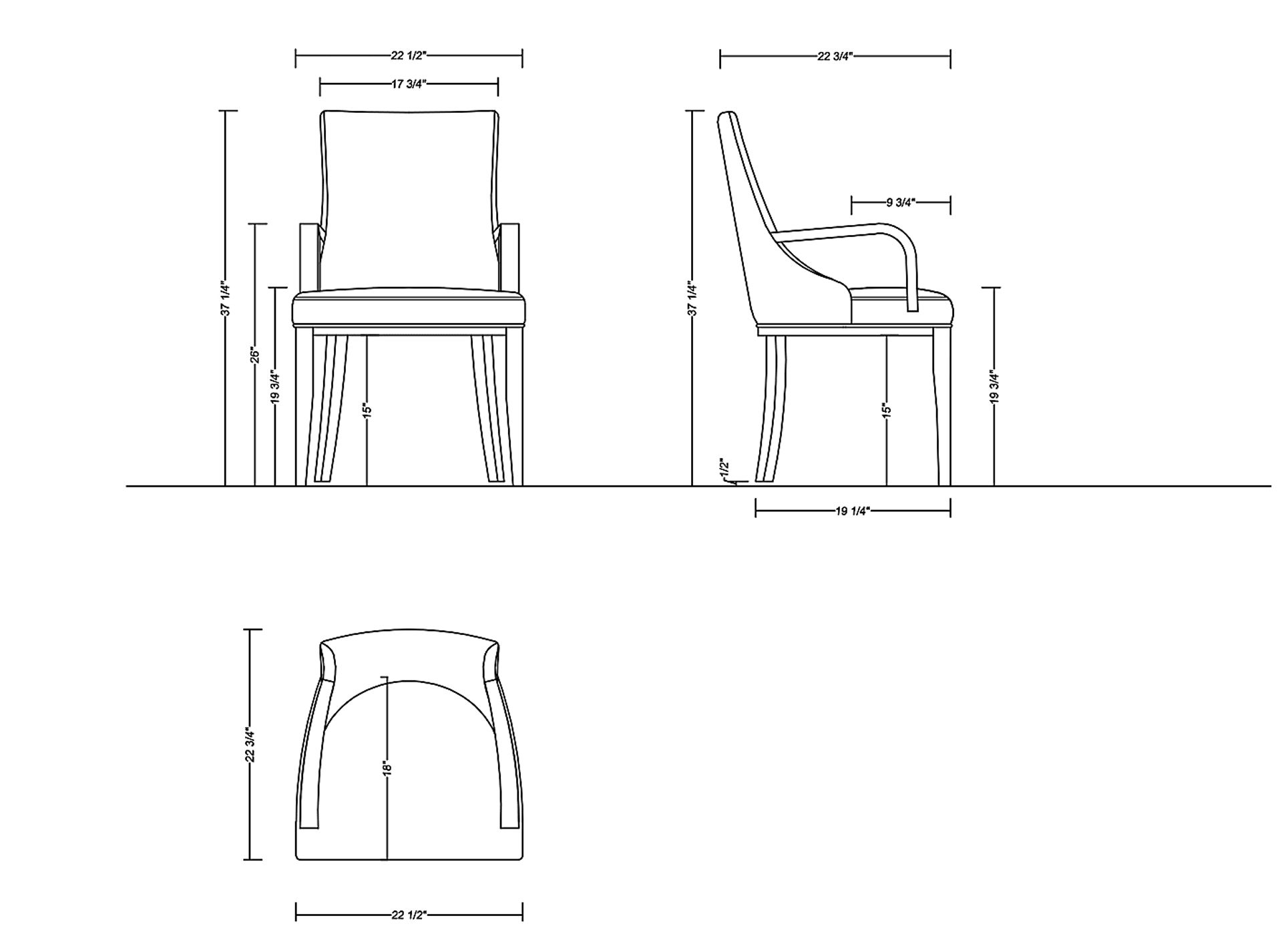 Glaspey Tan Arm Chair - Image 10