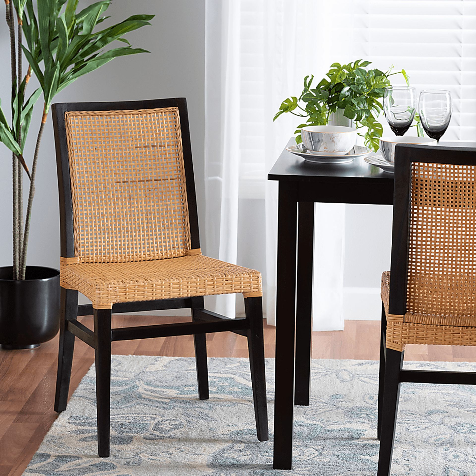 Glassmann Brown Side Chair - Image 2