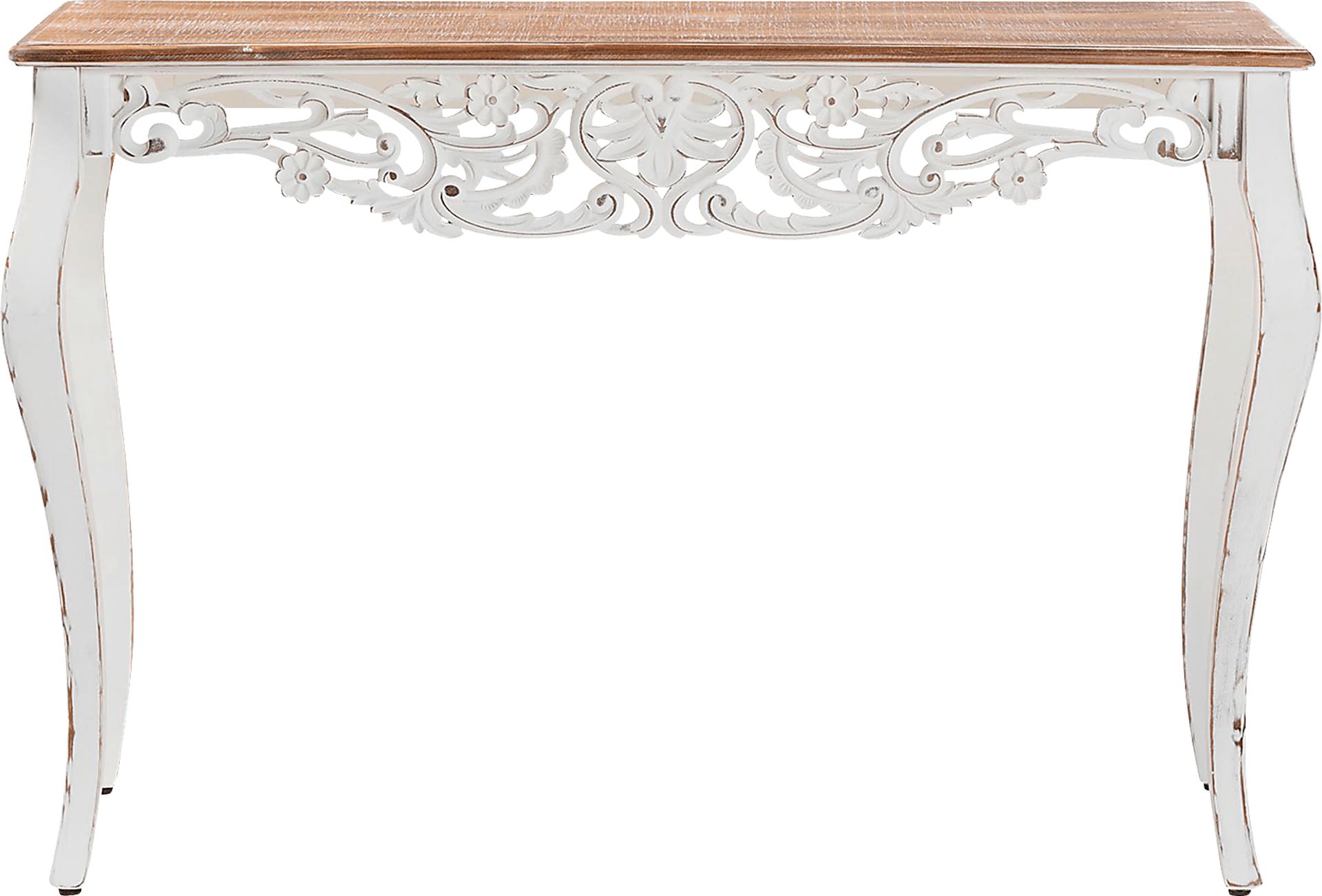 Glasu Brown/White Console Table - Image 5