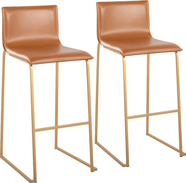 Glatigny I Camel Barstool Set of 2 - Thumbnail - Image 1
