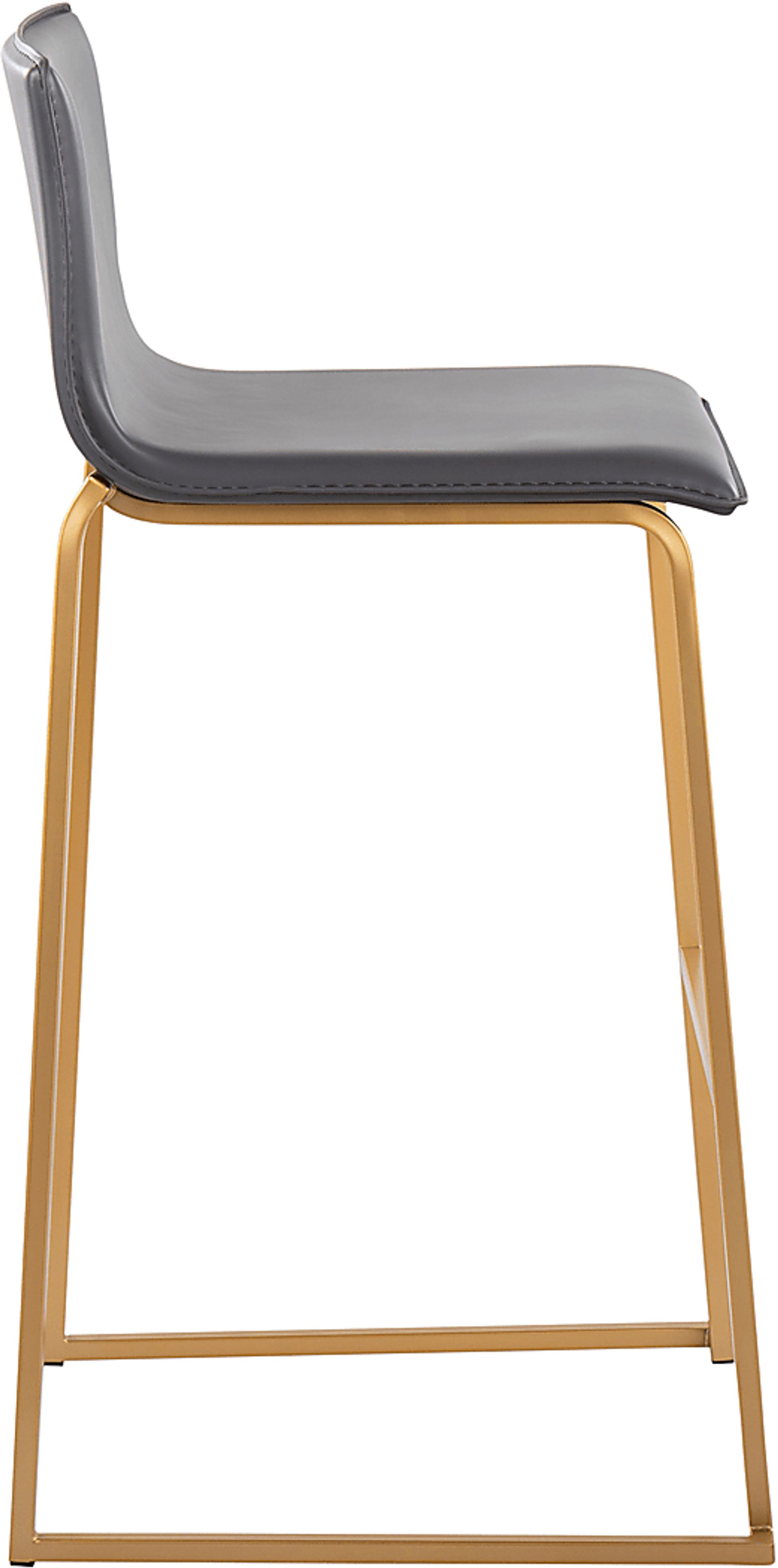 Glatigny I Gray Barstool Set of 2 - Image 3
