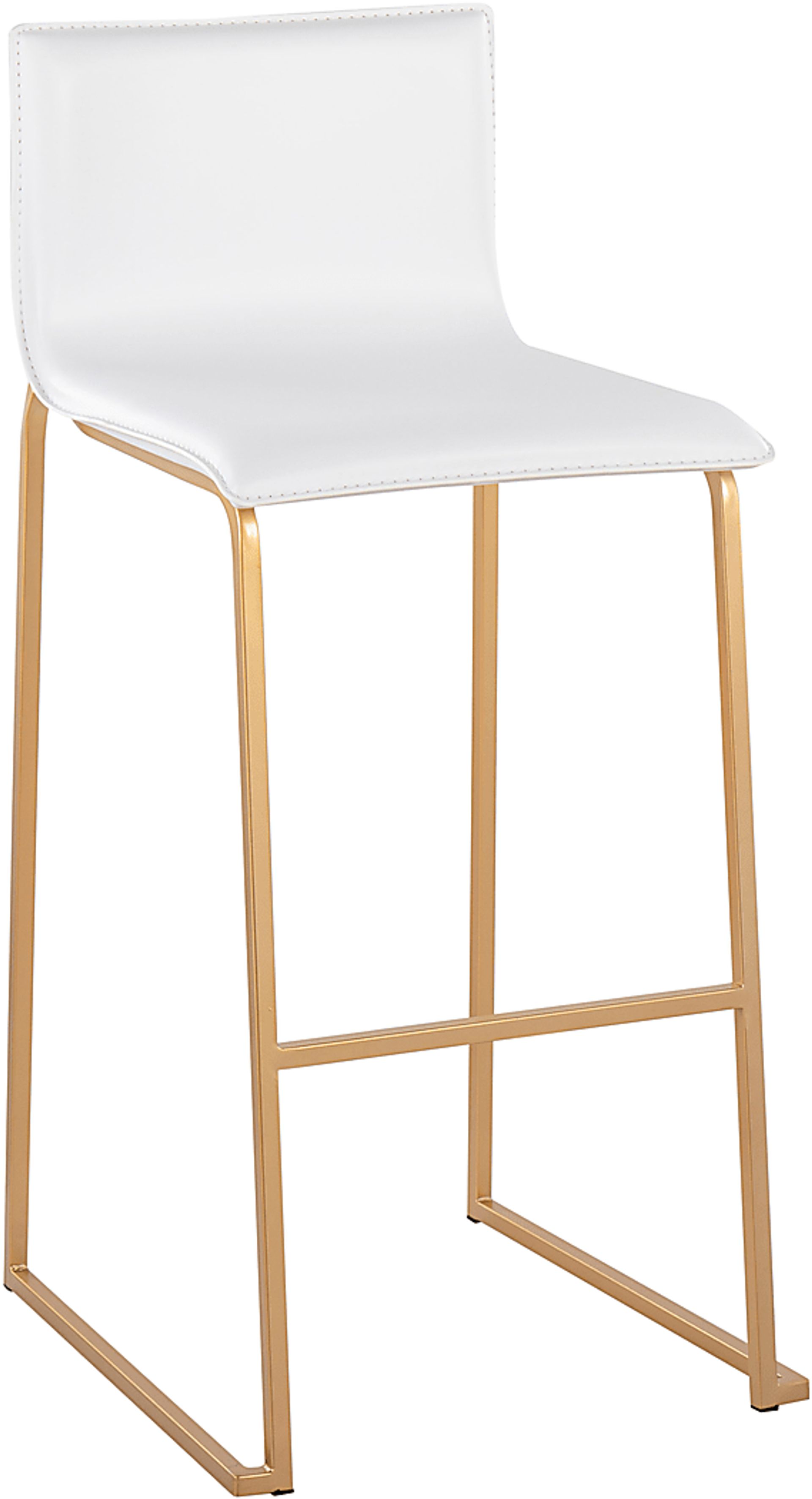 Glatigny I White Barstool Set of 2 - Image 2