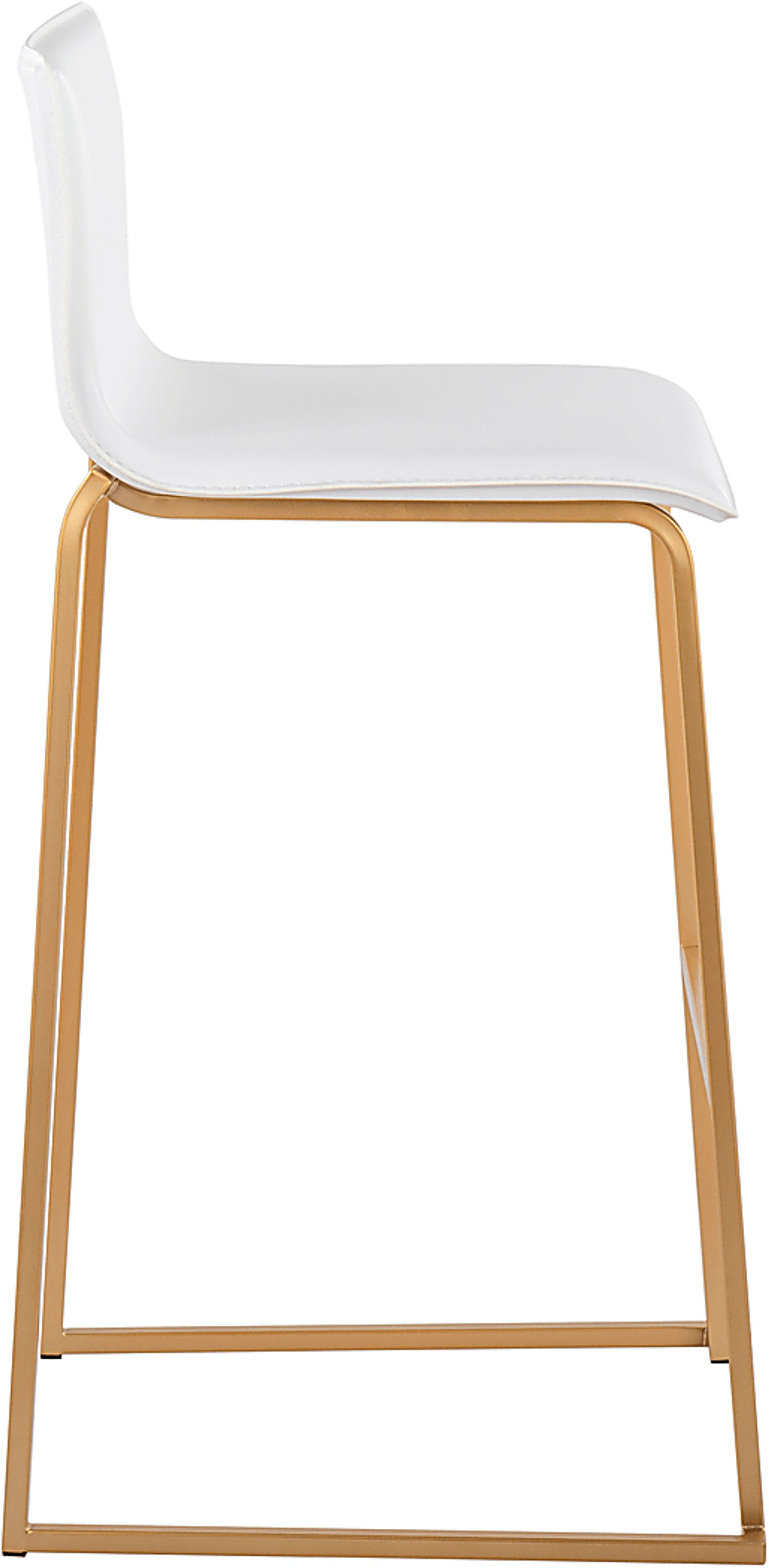 Glatigny I White Barstool Set of 2 - Image 3