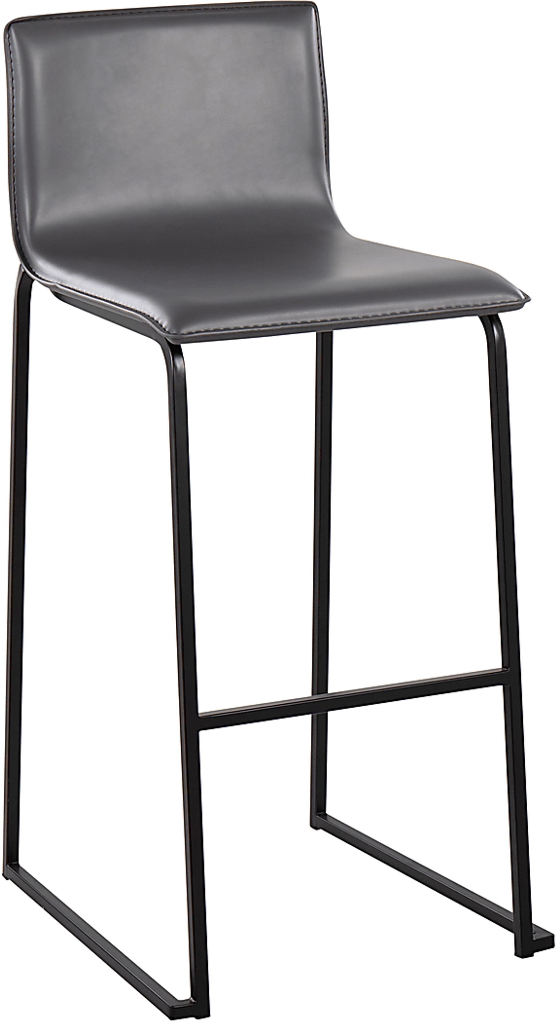 Glatigny II Gray Barstool Set of 2 - Image 2