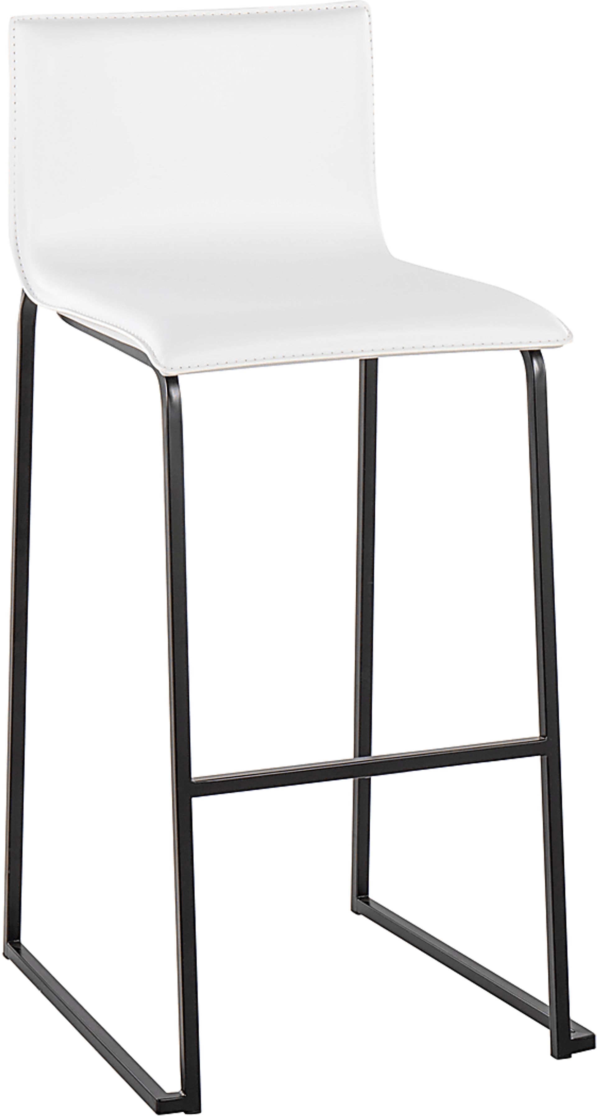 Glatigny II White Barstool Set of 2 - Image 2