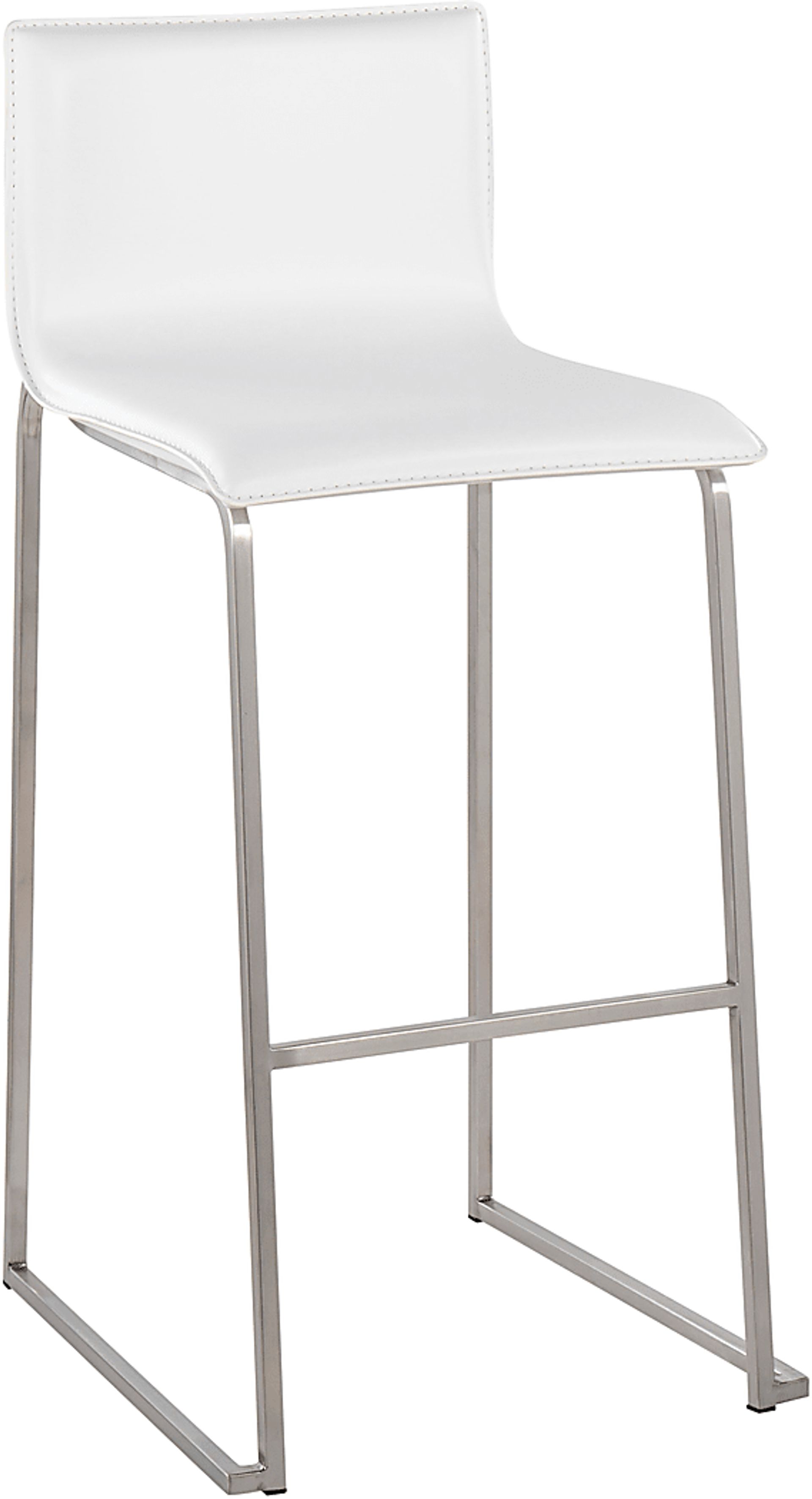 Glatigny III White Barstool Set of 2 - Image 2