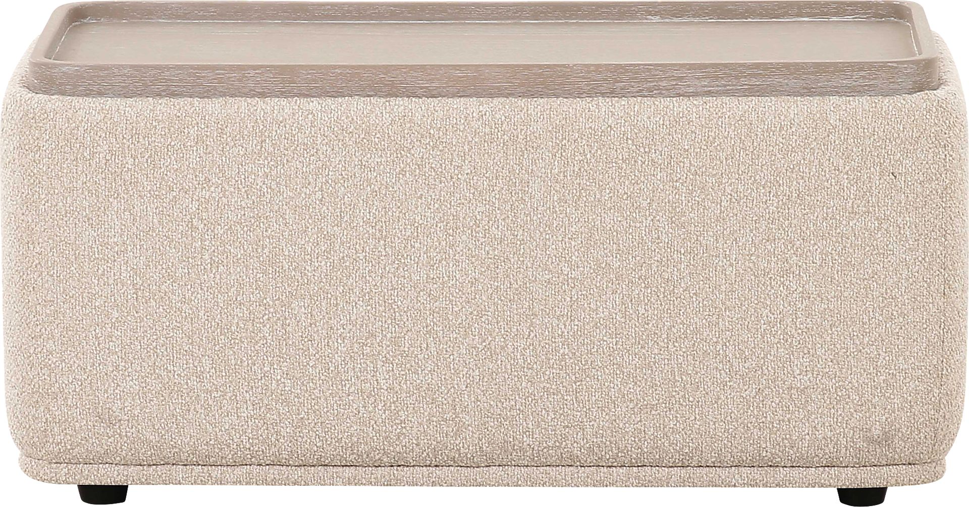 Gleasony Cream Ottoman - Image 2