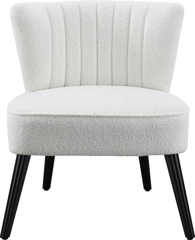 Glebe White Accent Chair - Thumbnail - Image 3