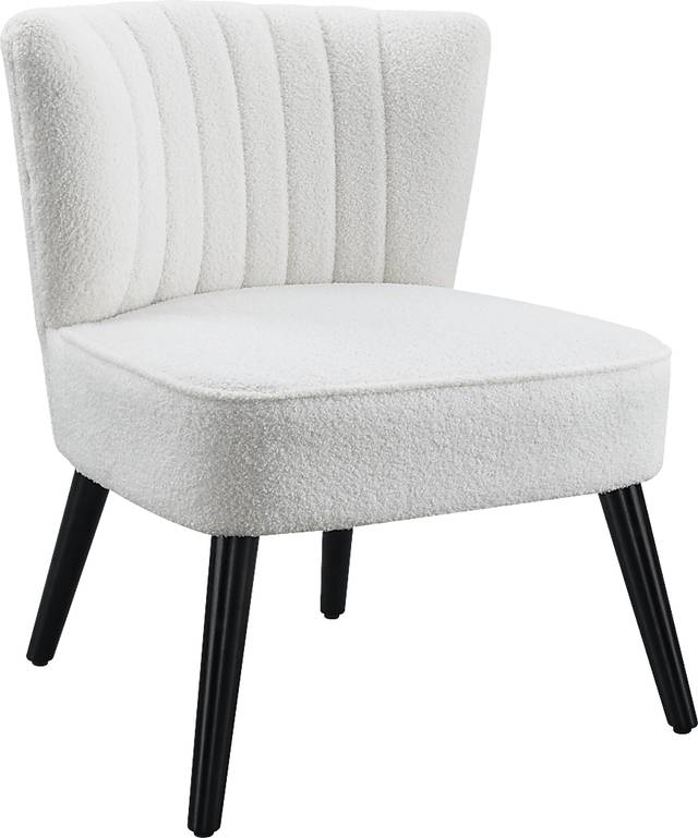Glebe White Accent Chair - Thumbnail - Image 1