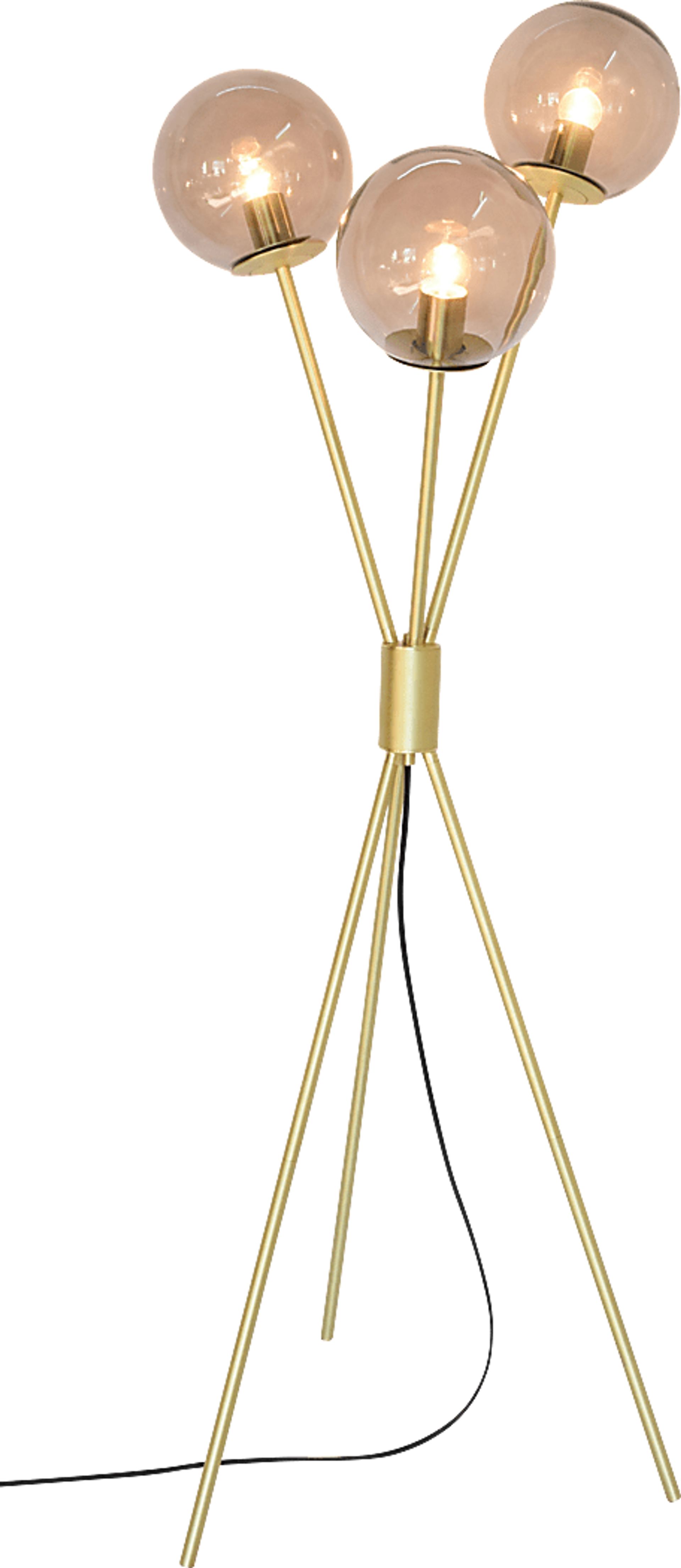 Glen Haven Court Champagne Floor Lamp - Image 1