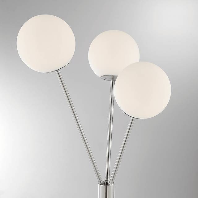 Glen Haven Court Silver Floor Lamp - Thumbnail - Image 2