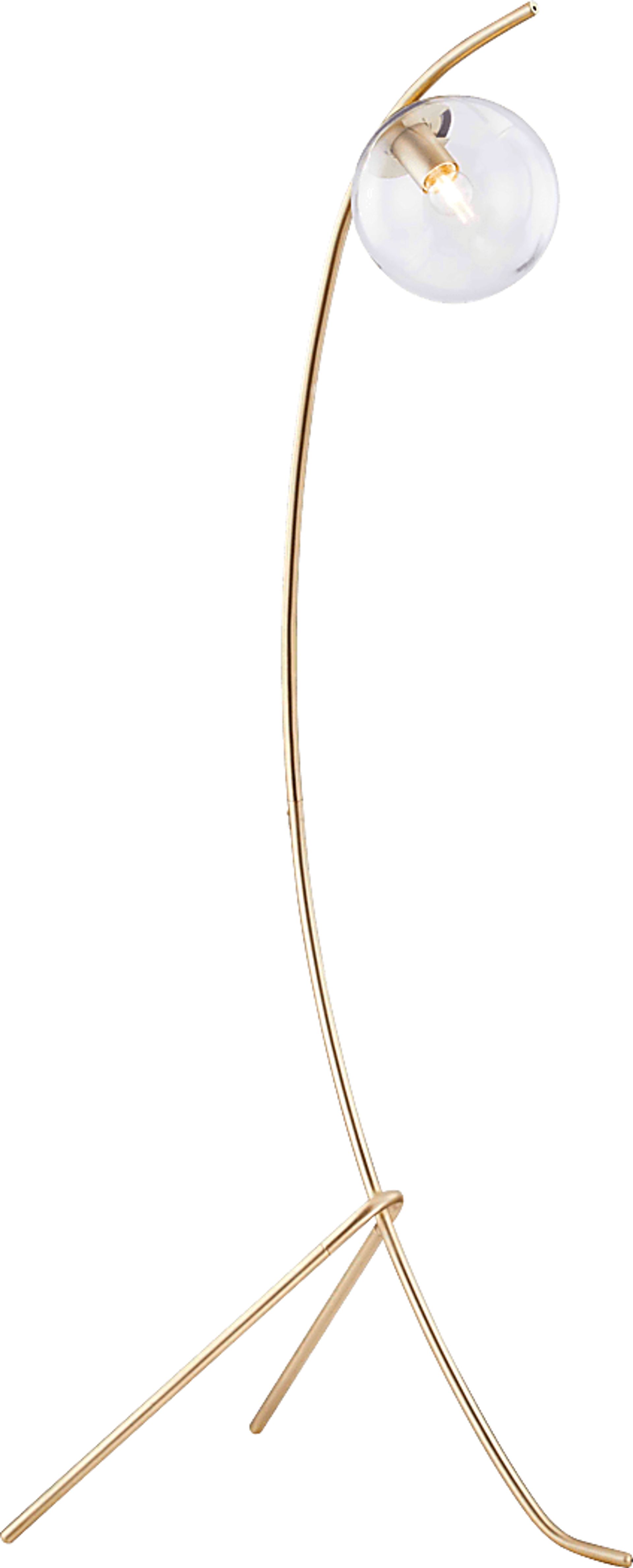 Glen Haven Place Champagne Floor Lamp - Image 1