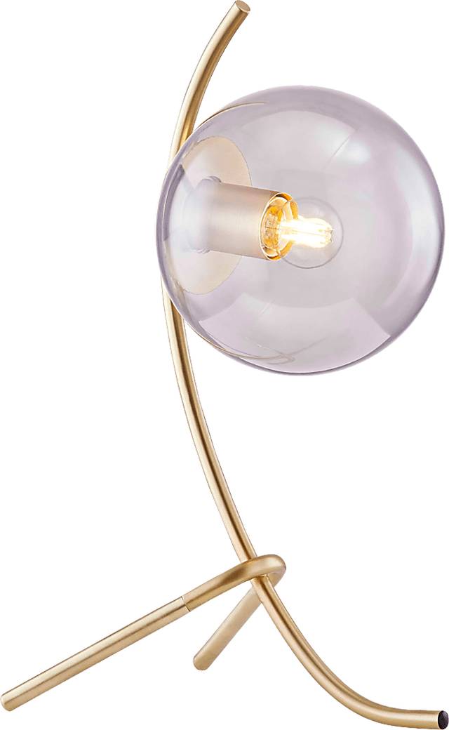 Glen Haven Place Champagne Lamp - Thumbnail - Image 1