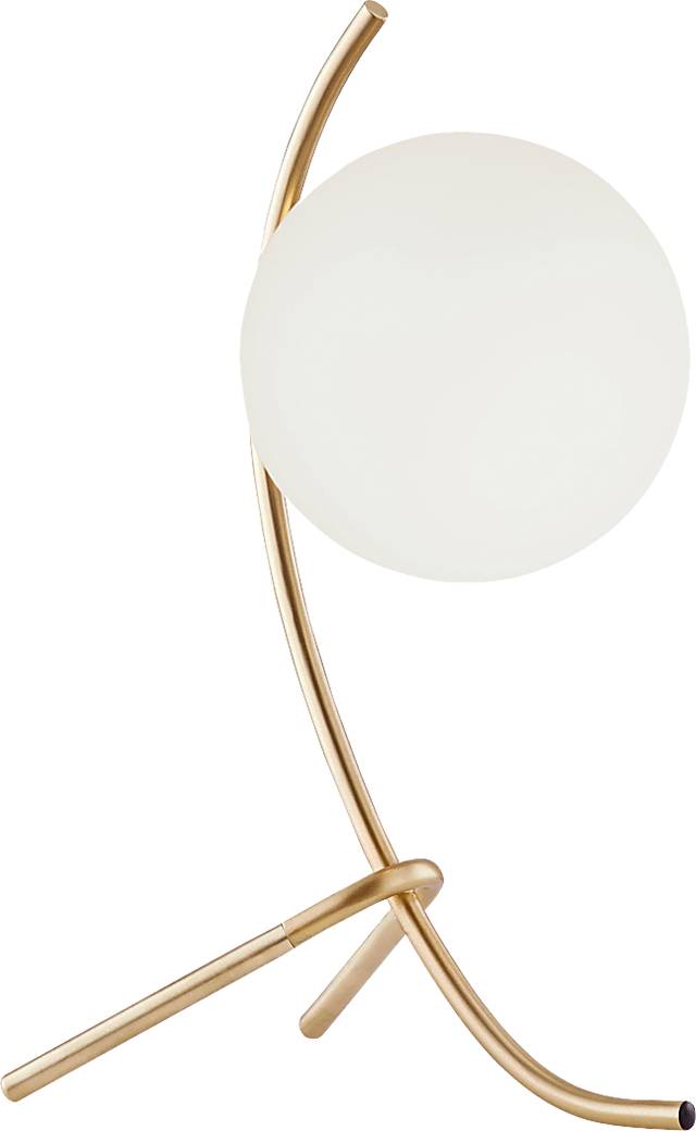Glen Haven Place Gold Lamp - Thumbnail - Image 1