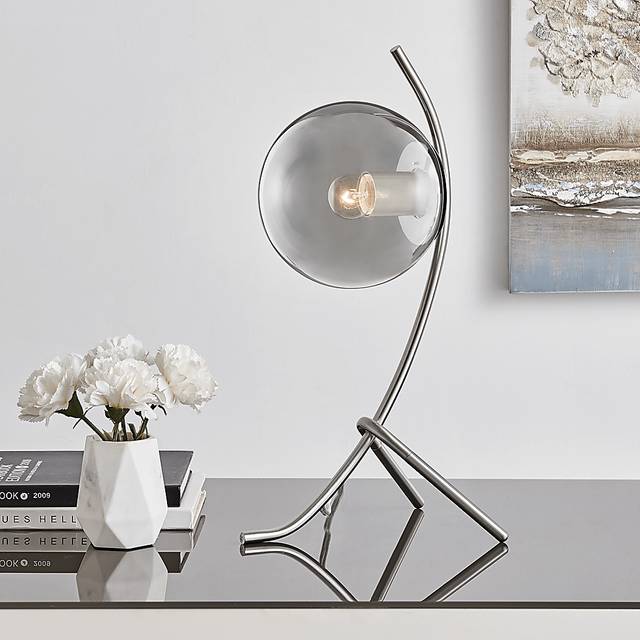 Glen Haven Place Nickel Lamp - Thumbnail - Image 3
