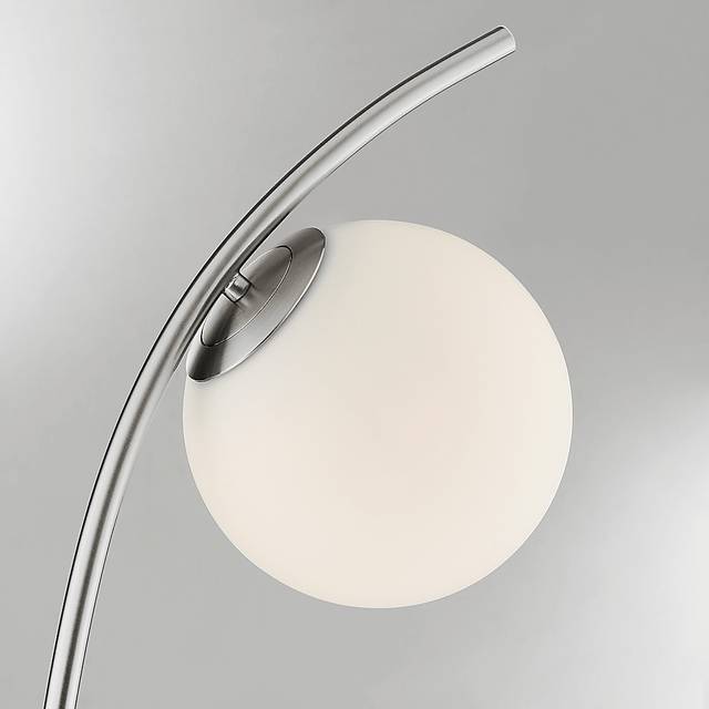 Glen Haven Place Silver Floor Lamp - Thumbnail - Image 2