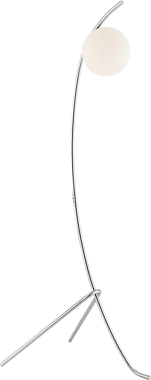 Glen Haven Place Silver Floor Lamp - Thumbnail - Image 1