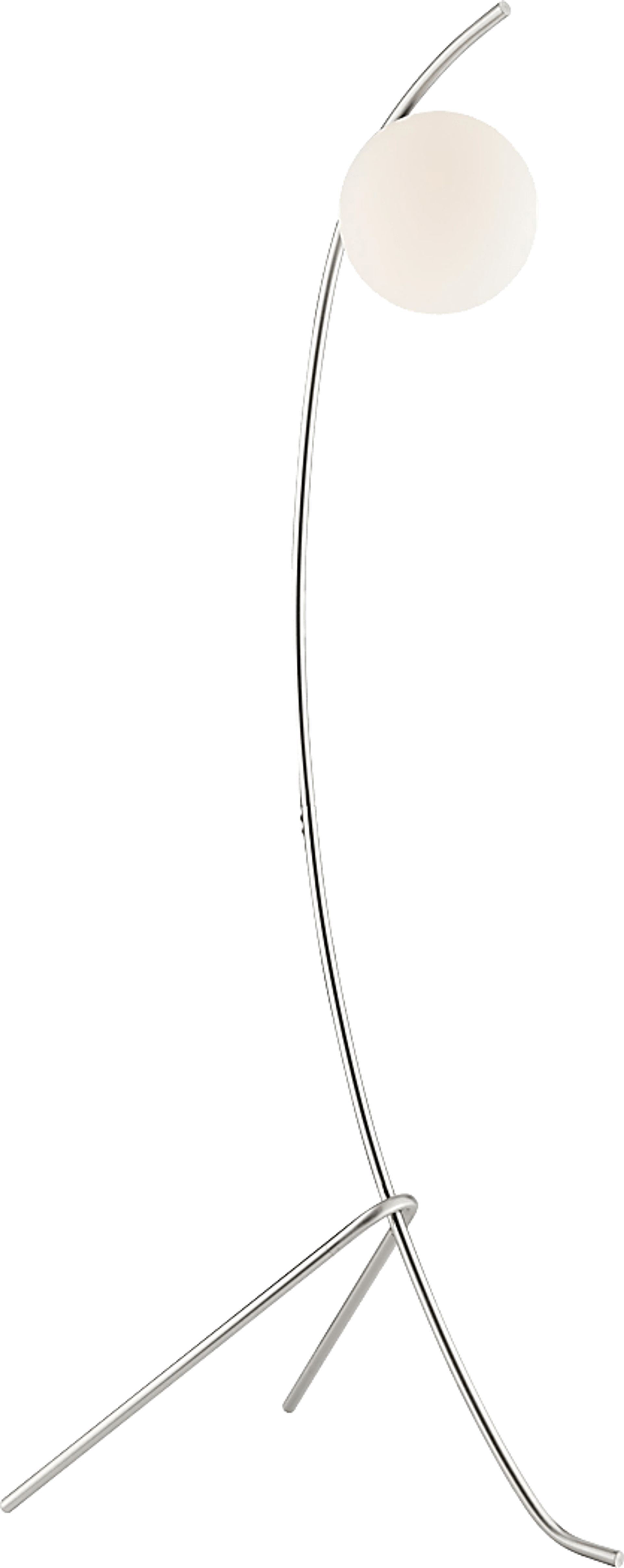 Glen Haven Place Silver Floor Lamp - Image 1
