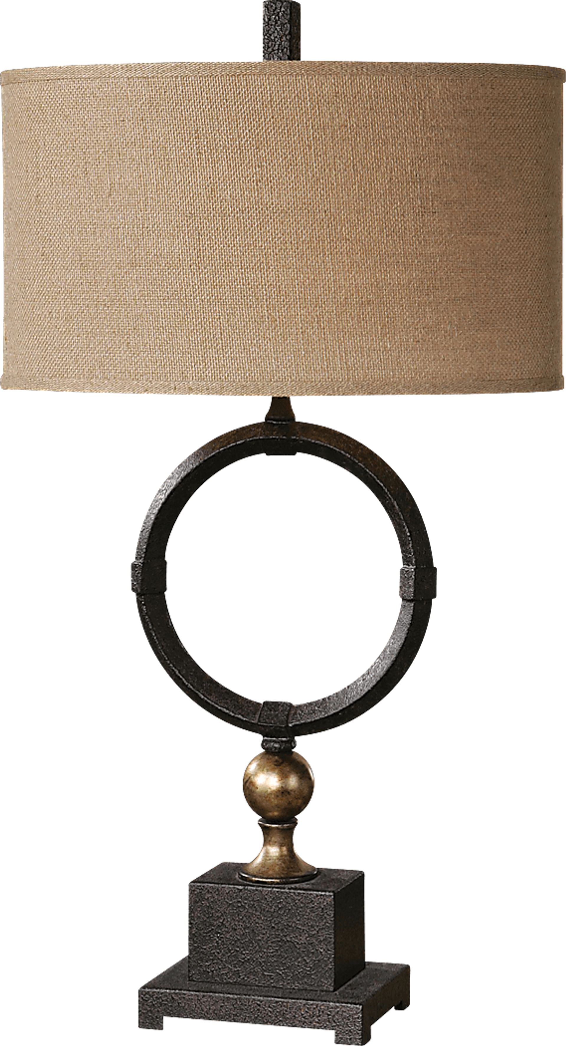Glen Wick Black Lamp - Image 1