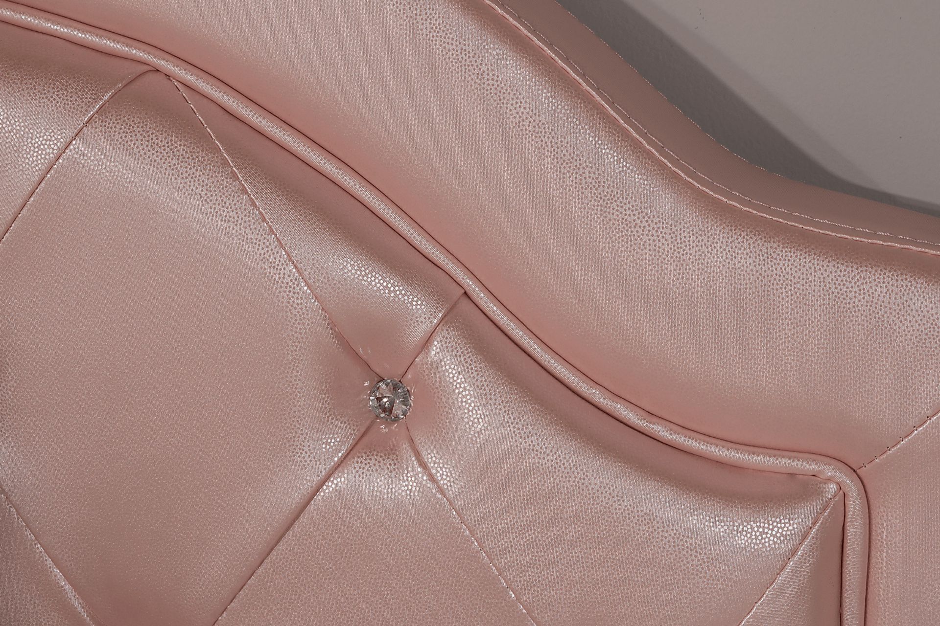 Glenarbor Pink Full Upholstered Headboard - Image 3
