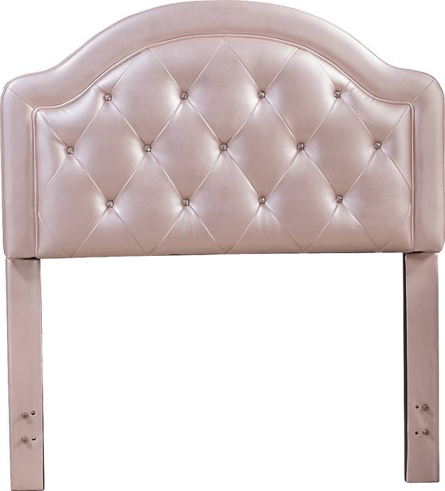 Glenarbor Pink Full Upholstered Headboard - Thumbnail - Image 4