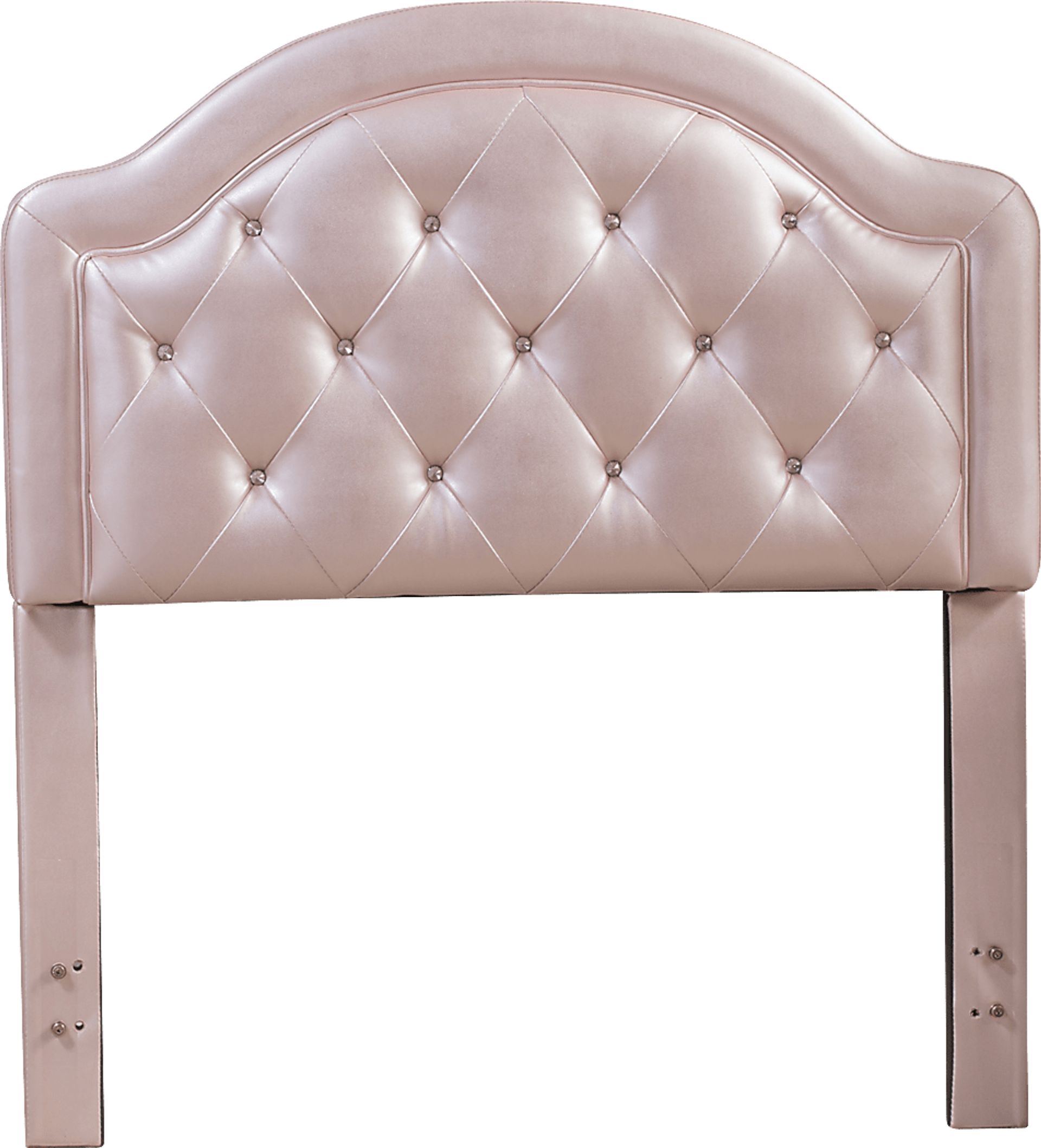 Glenarbor Pink Full Upholstered Headboard - Image 4