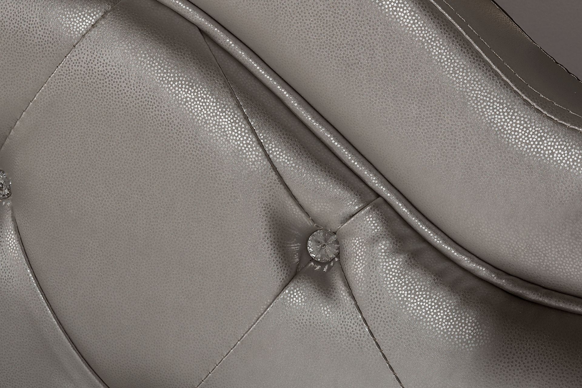 Glenarbor Silver Twin Upholstered Headboard - Image 3
