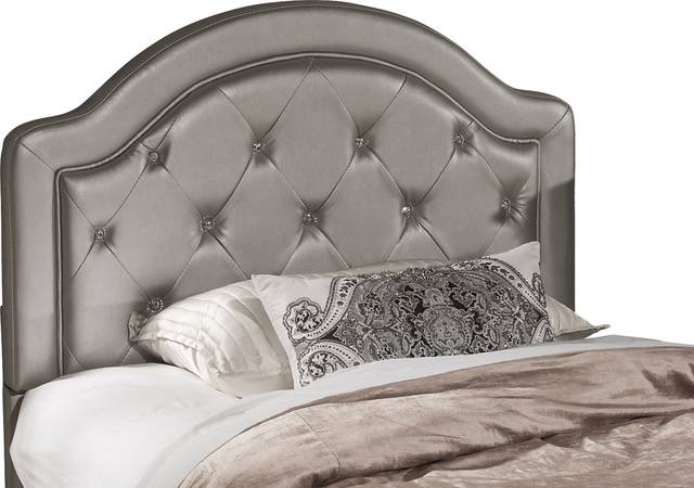 Glenarbor Silver Twin Upholstered Headboard - Thumbnail - Image 1
