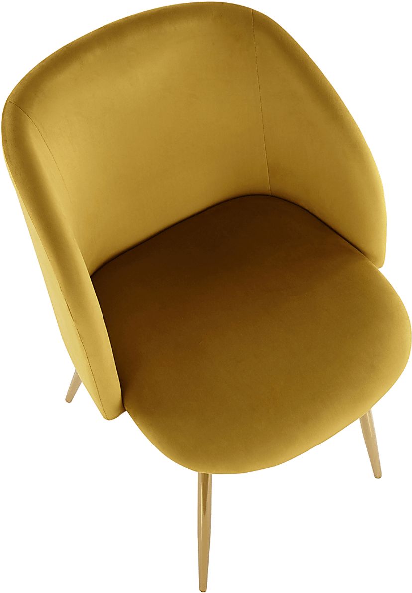 Glenburnie Yellow Side Chair, Set of 2 Rooms To Go