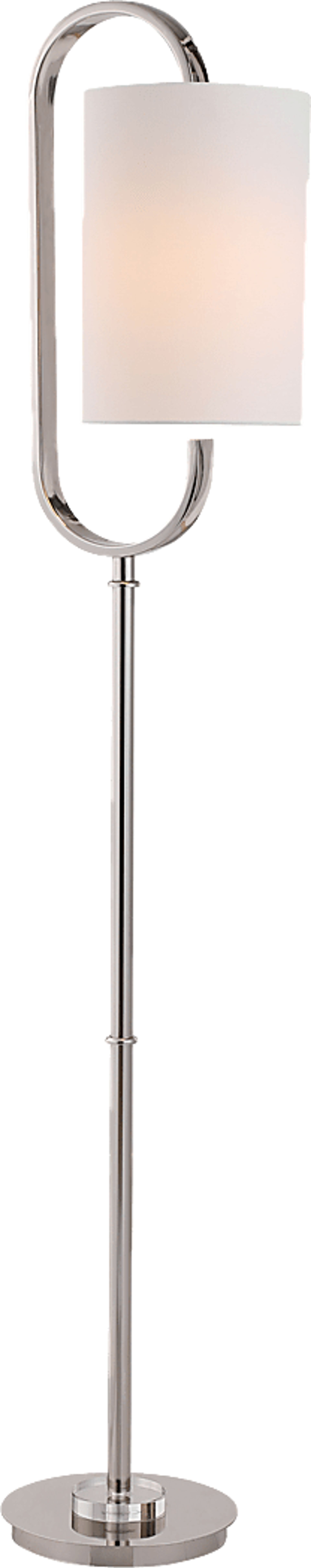 Glencoe Court Nickel Floor Lamp - Image 1