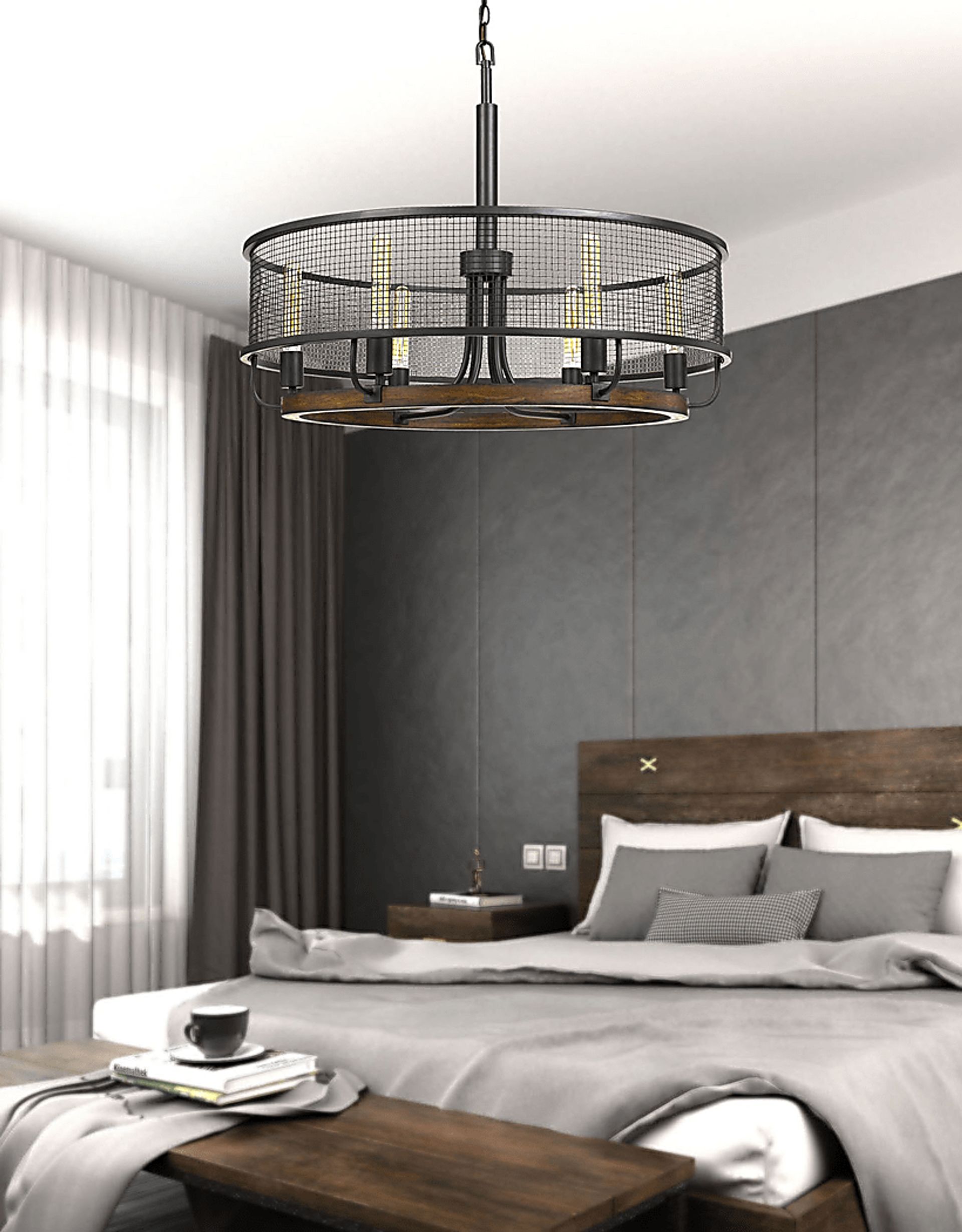Glendale Falls Bronze Chandelier - Image 2