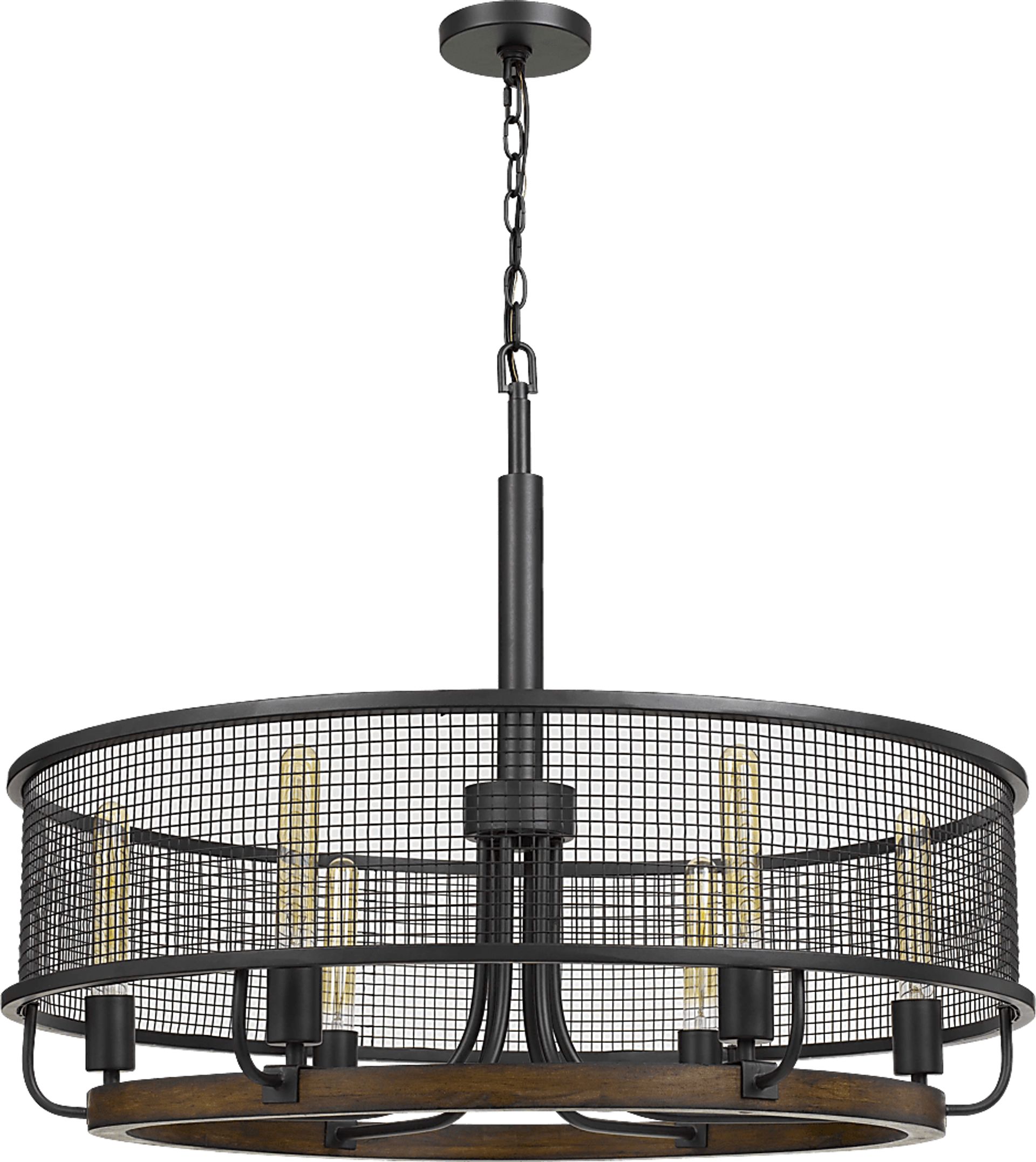 Glendale Falls Bronze Chandelier - Image 1