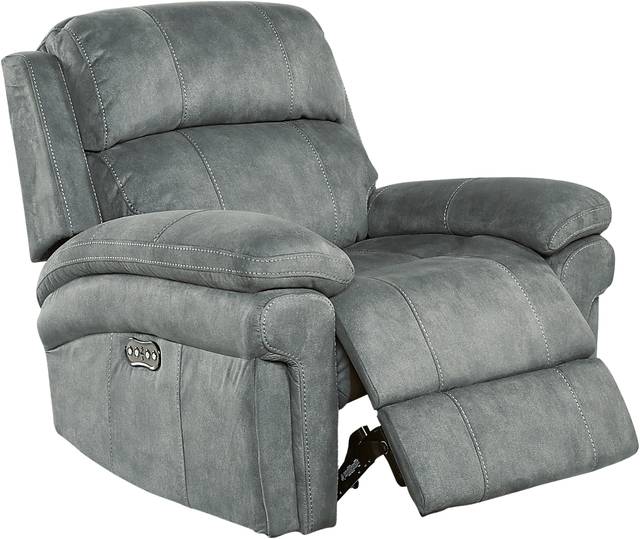 Glendale Place Charcoal 6 Pc Living Room with Reclining Sofa - Thumbnail - Image 7